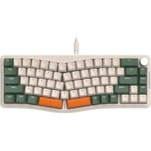 ATTACK SHARK AKS068 Teclado mecânico para jogos com fio 65% Hot-swapped Gaxeta, retroiluminação RGB