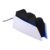 Base Carregamento Controle Dualsense Compatível Ps5 Dock Suporte Duplo Cor Branco