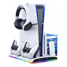 Base Cooler Carregador Para Ps5 Slim