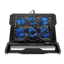 Base para Notebook Multi Hexa com 6 Coolers até 17 – AC282