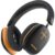 Basike Fones De Ouvido Sem Fio Headphone Bluetooth on-ear com Microfone Até 50 Horas de Música HQ182B (Laranja Preto)