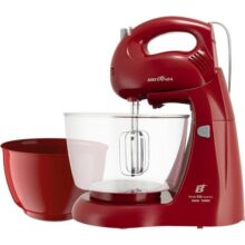 Batedeira Britânia Perola Cristal Duo Turbo Vermelha 127V