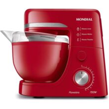 Batedeira Planetária Mondial, 110V, Vermelho, 700W – BP-03-R