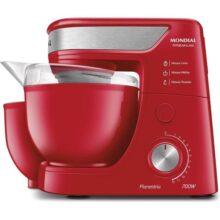 Batedeira Planetária Mondial Vermelho/Inox 700W 110V – BP-01P-R