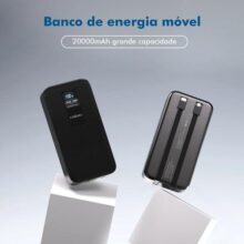 Bateria Carregador Portátil 20000 Turbo 22.5w Power Bank – Coibeu