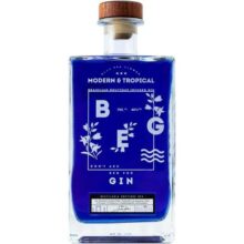 BEG – Modern & Tropical Gin 750ml – Gin Infusionado por 24h – Azul Vibrante que Transforma em Rosa – Notas Florais Delicadas – Mais Doce e Menos Amargo – Artesanal e Naturalmente Saborizado