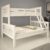 Beliche Com Cama De Casal e Solteiro De Madeira Excluisivo Woodstore (Branco)
