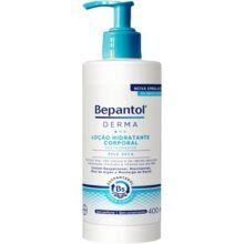 Bepantol Derma Hidratante Corporal, Loção Hidratante e Restauradora para Pele Seca, 400ml