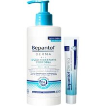 Bepantol Derma Kit: Hidratante Corporal Diário 400ml + Hidratante Multirrestaurador 40g com 50% OFF