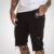 Bermuda Jeans Masculina Rasgada