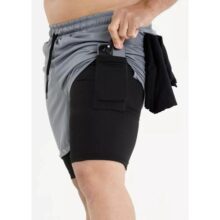 Bermuda Masculina 2 Em 1 Academia Top Multimarcas Masculino