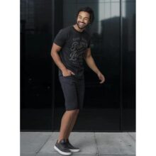 Bermuda Masculina Sarja Básica Polo Wear