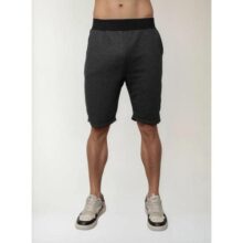 Bermuda Moletom Masculina Casual Com Bolso