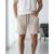 Bermuda Shorts Masculina Curta Casual Moletinho