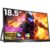 Bettdow Monitor Portatil 18,5”, FHD 1080P Monitor Portátil Conectado Com USB C Dupla/HDMI, IPS Extensor De Tela para Notebook com VESA, Plug and Play
