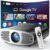 Bettdow Projetor 4k 3D 25000 Lumens Full Hd 1080p Compatível Com Android 9.0(AOSP)+Google TV Suporte ao escritório WPS Netflix oficialmente licenciado