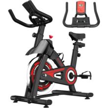 Bicicleta ergométrica, bike de exercício interno, bicicleta ergométrica com monitor LCD