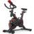 Bicicleta Ergométrica Bike Spinning Fitness Sport Cardio E Emagrecimento Exercício Em Casa Inércia 8kg Preta Silenciosa Premium Semi Profissional Ajustável e Confortável