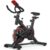 Bicicleta Ergométrica Bike Spinning Fitness Sport Cardio E Emagrecimento Exercício Em Casa Inércia 8kg Preta Silenciosa Premium Semi Profissional Ajustável e Confortável