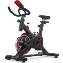 Bicicleta Ergométrica Bike Spinning Fitness Sport Cardio E Emagrecimento Exercício Em Casa Inércia 8kg Preta Silenciosa Premium Semi Profissional Ajustável e Confortável