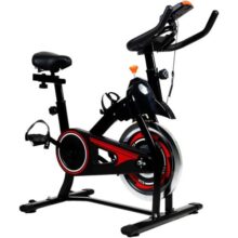 Bicicleta Ergométrica Bike Spinning Roda Inércia 13 Kg Com Monitor Silenciosa