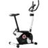 Bicicleta Ergométrica Spinning para Casa, Silenciosa, Roda de Inércia de 5kg, Ajuste de Resistência, Monitor Digital, Suporte para Celular, até 120kg