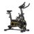 Bicicleta Ergométrica Para Spinning Mecanica 6kg Cardio Com Roda De Inércia Cor Preto E Amarelo Fbe600 The Black Tools