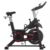 Bicicleta Ergométrica Para Spinning Mecanica 8kg Odin Fit Cor Preto/Vermelho