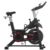 Bicicleta Ergométrica Para Spinning Mecanica 8kg Odin Fit Cor Preto/Vermelho