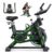 Bicicleta Ergométrica Spinning 150kg Roda Inércia 13kg Verde