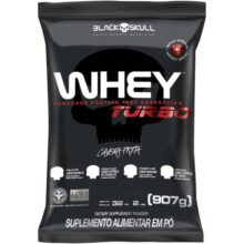 Black Skull Refil Whey Turbo Chocolate 907G