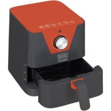 BLACK+DECKER Air Fryer Fritadeira Elétrica Freestyle sem Óleo com Capacidade de 1,5L Modelo AFM2