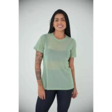 Blusa Tule Camiseta Feminina Academia Fitness