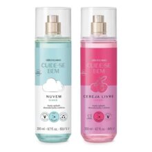 Body Splah O Boticário Cuide-se Bem: Nuvem 200ml + Cereja Livre 200ml