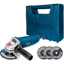 Bosch Esmerilhadeira Angular Gws 850 De 4 1/2′ 850W 220V Com Maleta