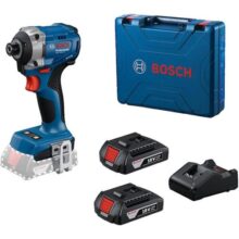 Bosch Parafusadeira de Impacto GDR 18V-215 215Nm 2 bateria e Maleta