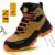Botas de trabalho indestrutíveis sapatos de segurança masculinos com biqueira de aço tênis à prova de punção s