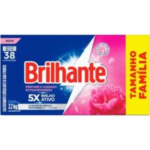 Brilhante Lava-roupas Em Pó Perfume E Cuidado Extraordinário 2,2kg