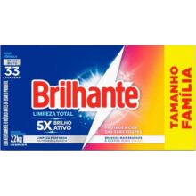 Brilhante Limpeza Total – Sabão Em Pó 2 2Kg