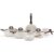 Brinox – Jogo de Panelas Antiaderente Ceramic Life 6 Peças Smart Plus – Vanilla