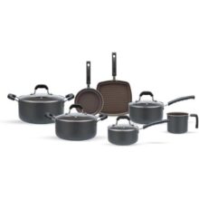 Brinox – Jogo de Panelas Antiaderente Ceramic Life 7 Peças Fine – Cinza