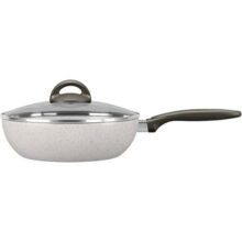 Brinox – Wok Com Tampa 28Cm 4,1L Ceramic Life Suprema – Vanilla