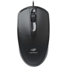 C3Tech Mouse USB Preto MS-31BK Ambidestro 1000DPI