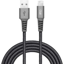 Cabo Iphone/Cabo Lightning I2GO Certificado MFi 2m 2,4A Nylon Trançado Chumbo – I2GO PRO