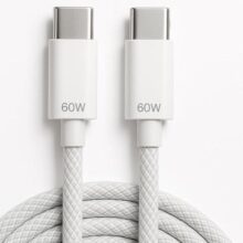 Cabo USB-C Tipo C 60w Trançado De Nylon Compativel com Iphone 15,15 Pro/Max, Compativel iphone16,16 Pro/Max IOS/Android Certificado Premium Reforçado