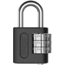 CADEADO DE SEGREDO 25 MM – PRETO FOSCO – ENCARTELADO