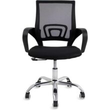 Cadeira de escritório Diretor Jadel Preta Healer