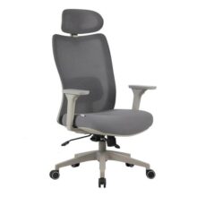 Cadeira De Escritório Elements Spaces Astra Pro V2 Cinza Material Do Estofamento Mesh