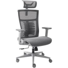 Cadeira de Escritorio Elements Vertta Cinza Pro (full mesh)