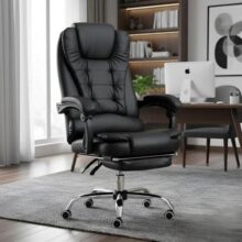 Cadeira De Escritorio Presidente Ajustável